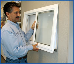 window installation demonstration